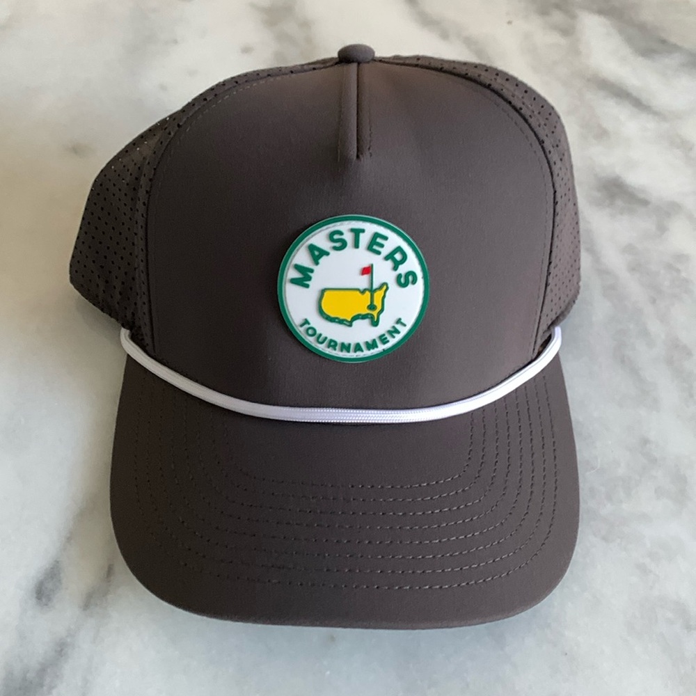 Masters Charcoal Performance Tech Rope Hat
